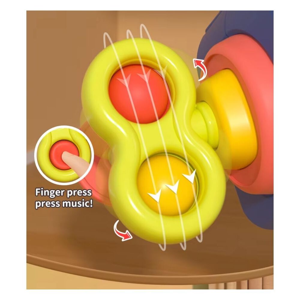 Cubo Sensorial Interactivo Montessori Para Bebe image number 4.0