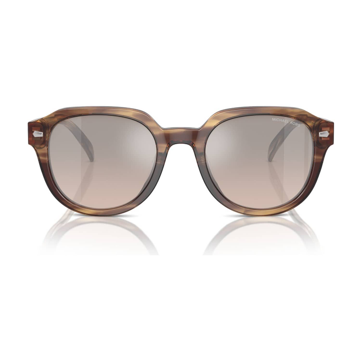 Lentes De Sol Eger Marr&oacute;n Degrad&eacute; Espejados Michael Kors image number 0.0