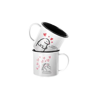 Taza Enlozada Lechera El Fisico No Importa