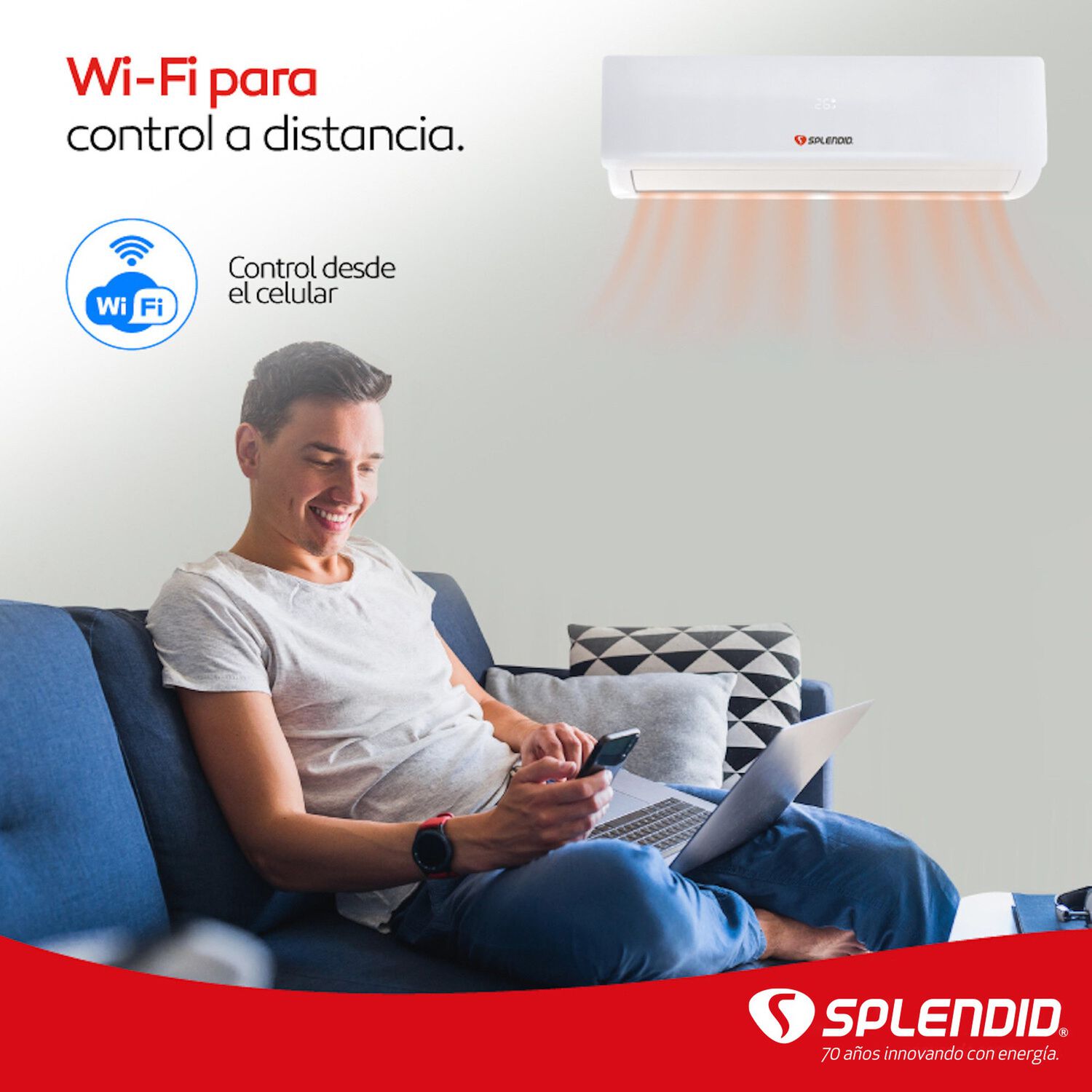 Aire Acondicionado 9000 Btu Inverter Splendid image number 22.0