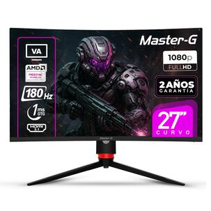 Monitor Gamer 27" Curvo Fhd 1080 Va 180hz 1ms Mgmg2740c