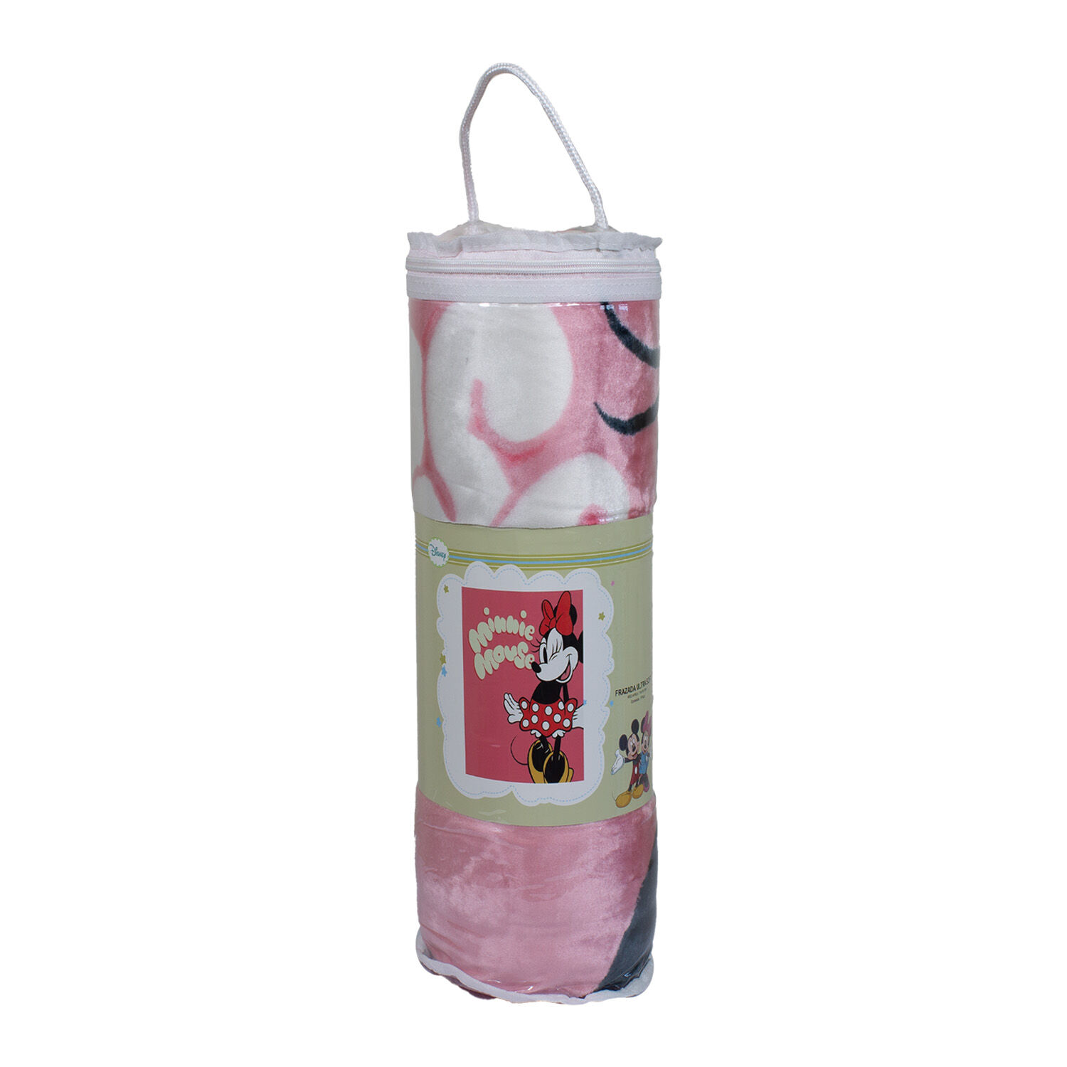 Saco Con Broche Ultra Soft Minnie Mouse 80x110cm Rosado image number 3.0