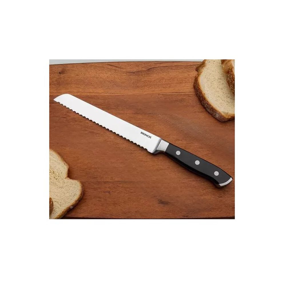 Cuchillo Para Pan 8" Infinity Brinox Mango Pvc 2519/109 image number 2.0
