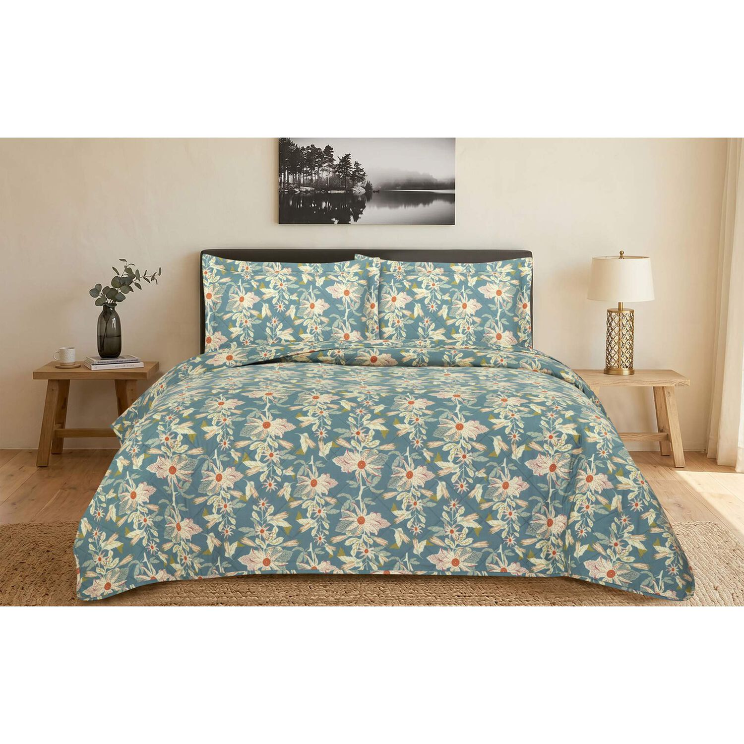Quilt Andes Estampado Marina 2 Pl image number 0.0