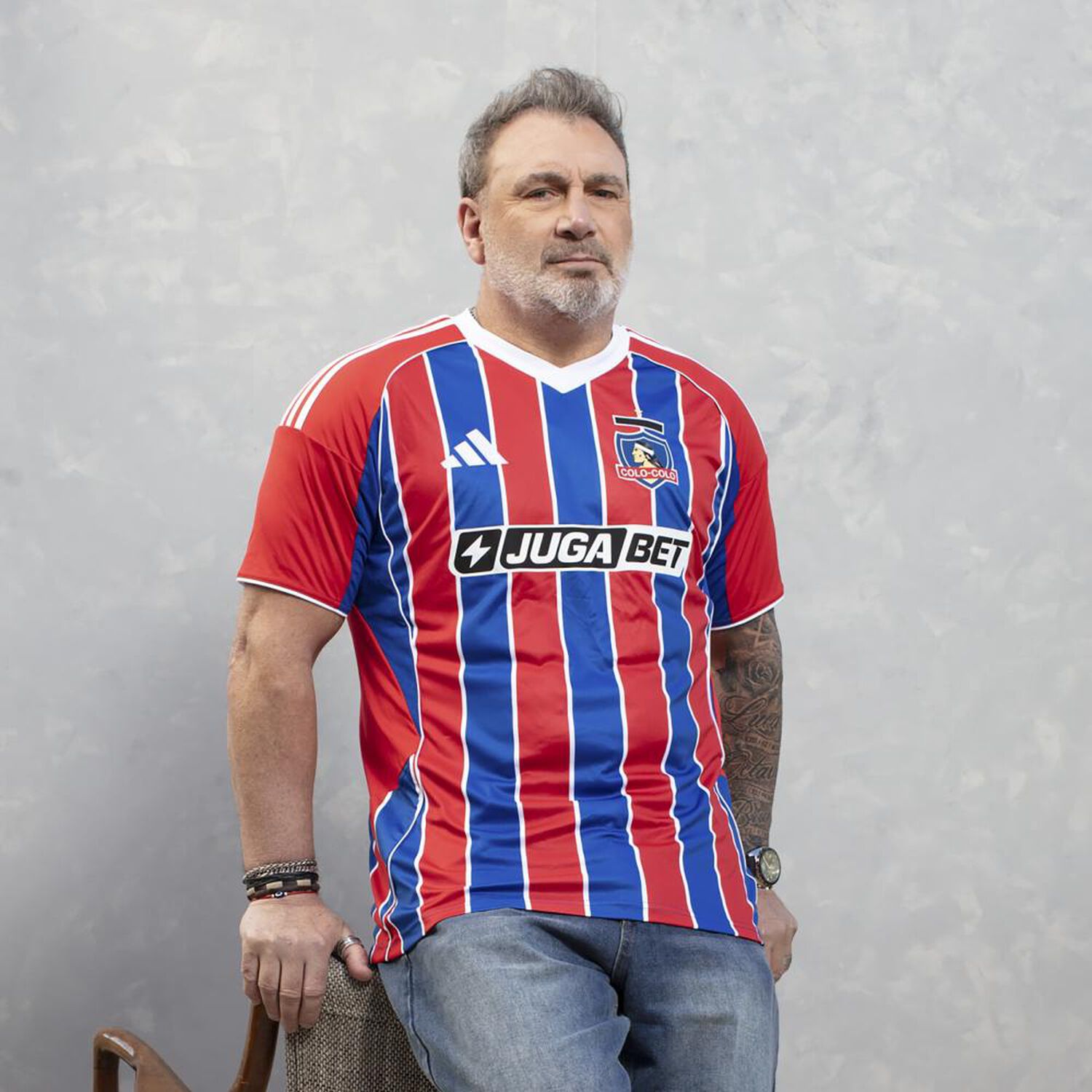 Replica Oficial Tercera Camiseta De F&uacute;tbol Hombre Adidas Colo-Colo image number 5.0