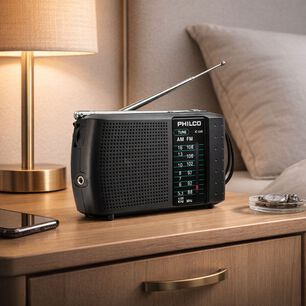 Radio Port&aacute;til Philco Ic-x40 Am/fm Cl&aacute;sica Compacta