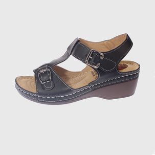 Sandalia Confort Negro Modelo Italiano Art. 5ask73329black