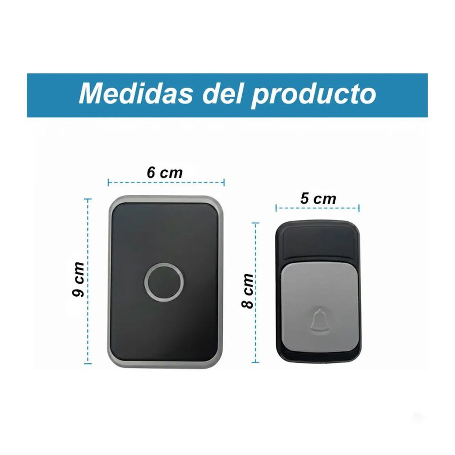 Timbre Inalambrico Maxonvo 36 Melodias Con Bateria image number 2.0