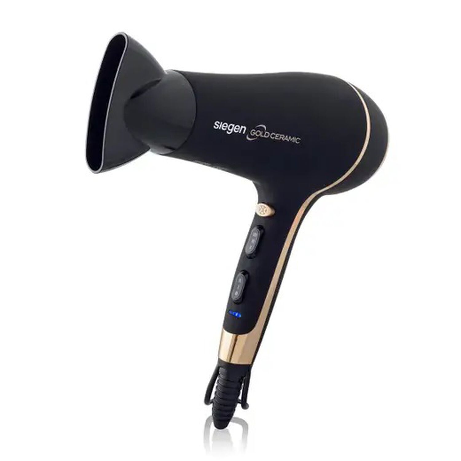 Secador De Pelo Siegen Sg-3035 Negro 2niv Coolshoot Tourmalina Ion 2400w image number 3.0