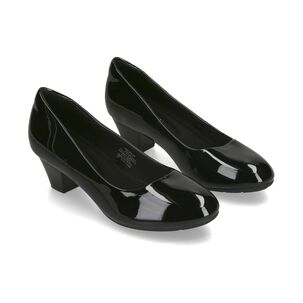 Zapato Con Taco Mujer Geeps Black