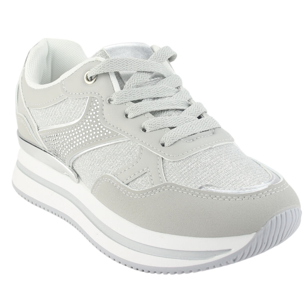 Zapatilla Chalada Mujer Jettixlow1- Plateado Urbano image number 2.0