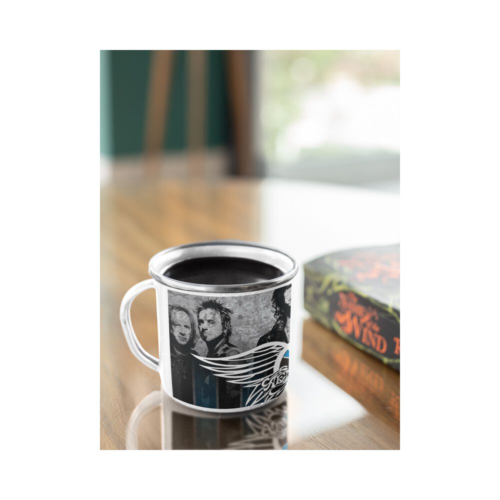 Taza Enlozada Lechera Aerosmith Bandas De Rock image number 1.0
