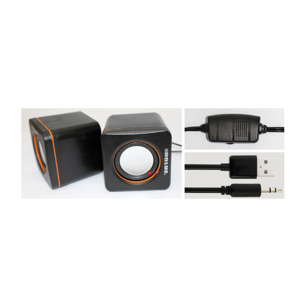 Parlante Para Pc O Notebook 2.0 Usb Y Auxiliar - Ps image number 1.0