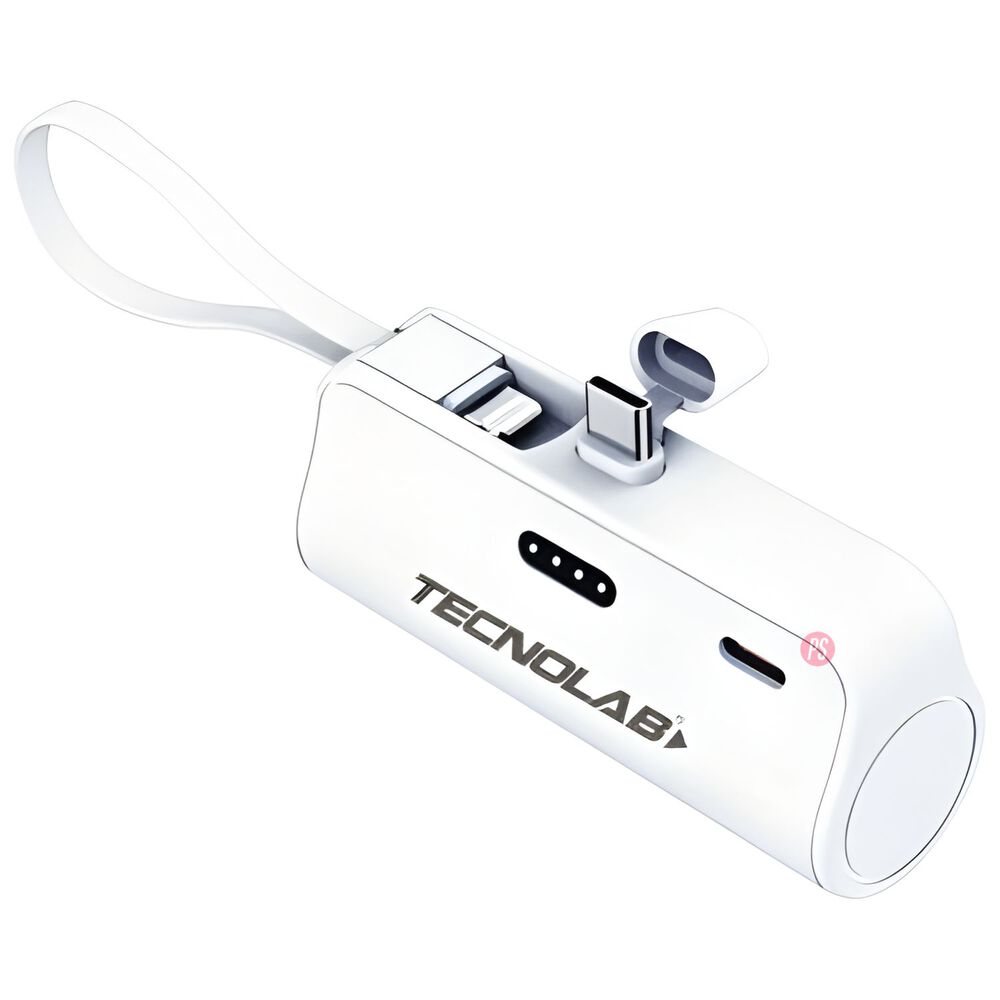 Powerbank 10000mah 20w Usb-c Y Lightning Colores - Ps image number 1.0