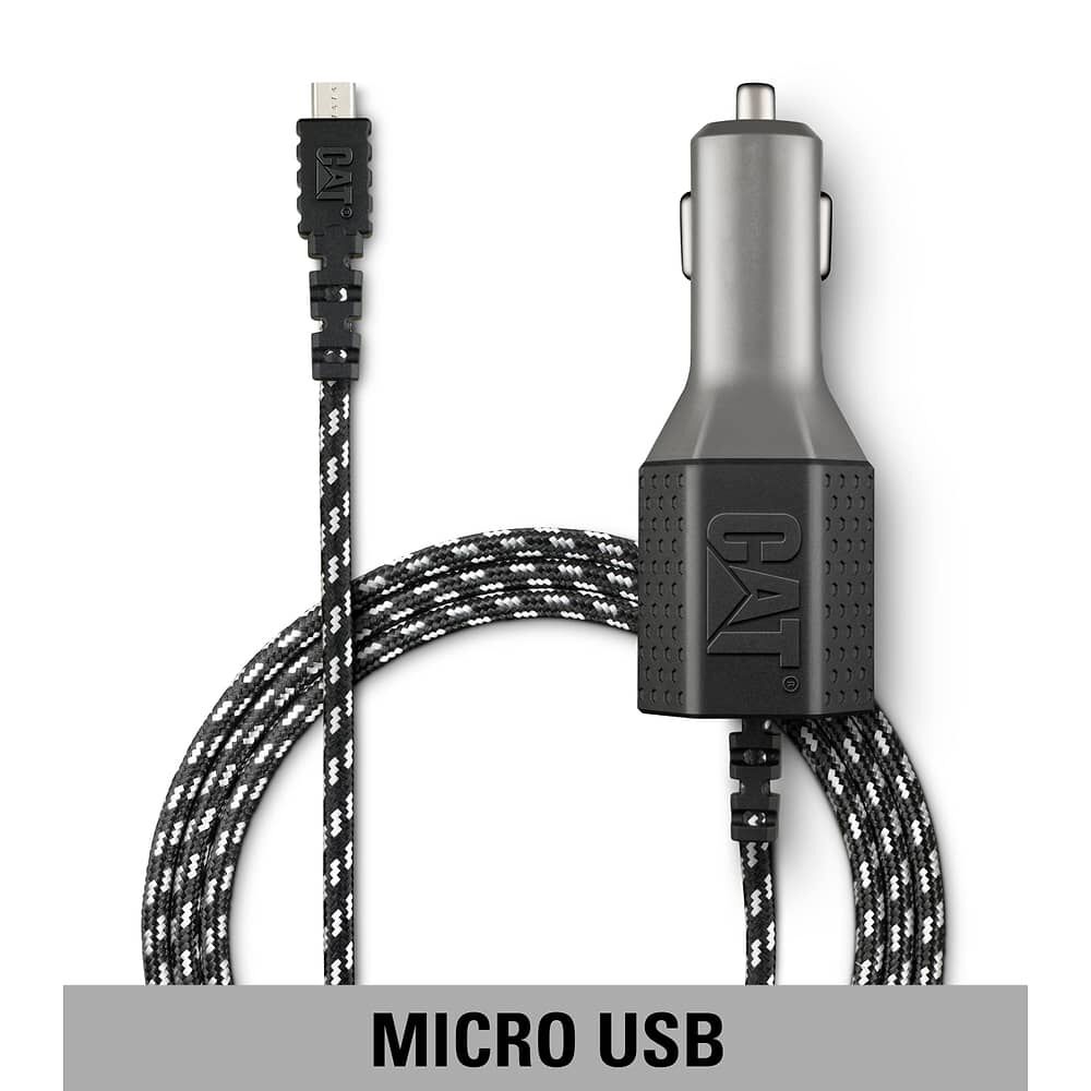 Cargador Cat Para Autos Micro Usb Doble image number 1.0