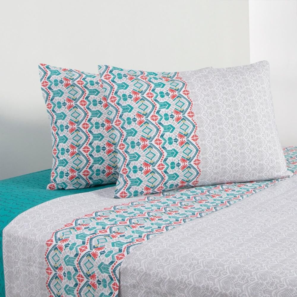 Juego De Sábanas American Family By Cannon / 2 Plazas / 144 Hilos image number 0.0