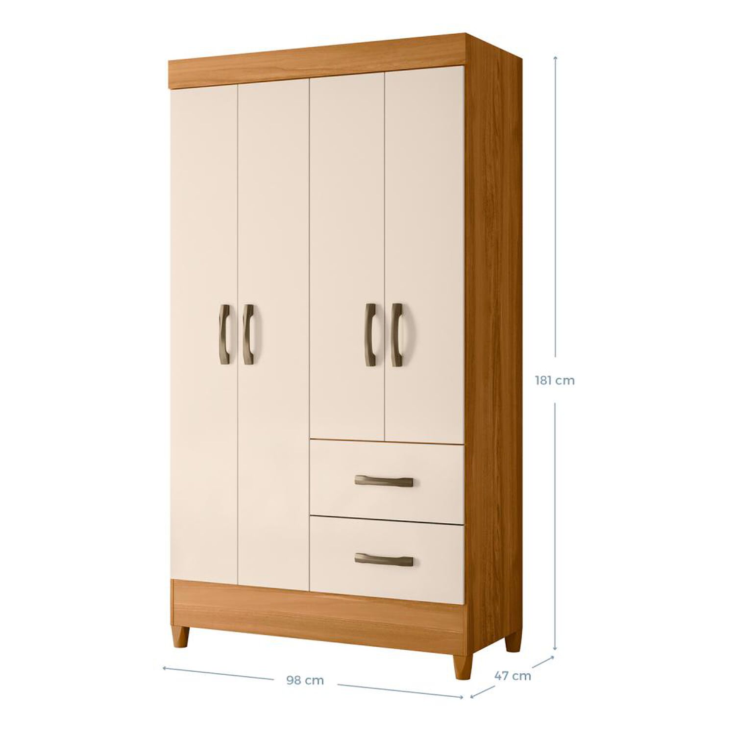 Cl&oacute;set Vekkahome Mobi / 10 Puertas / 4 Cajones image number 2.0