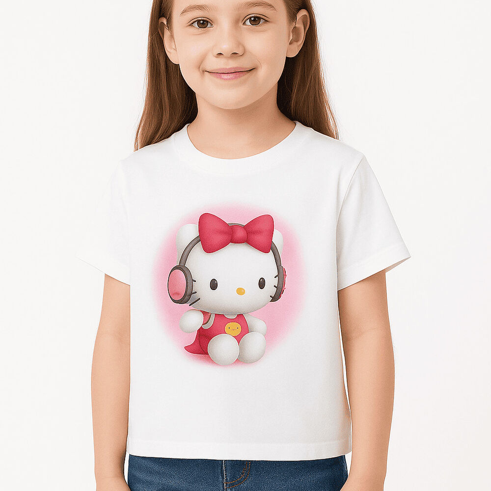 Polera Infantil Rosada Estampado Personaje image number 1.0