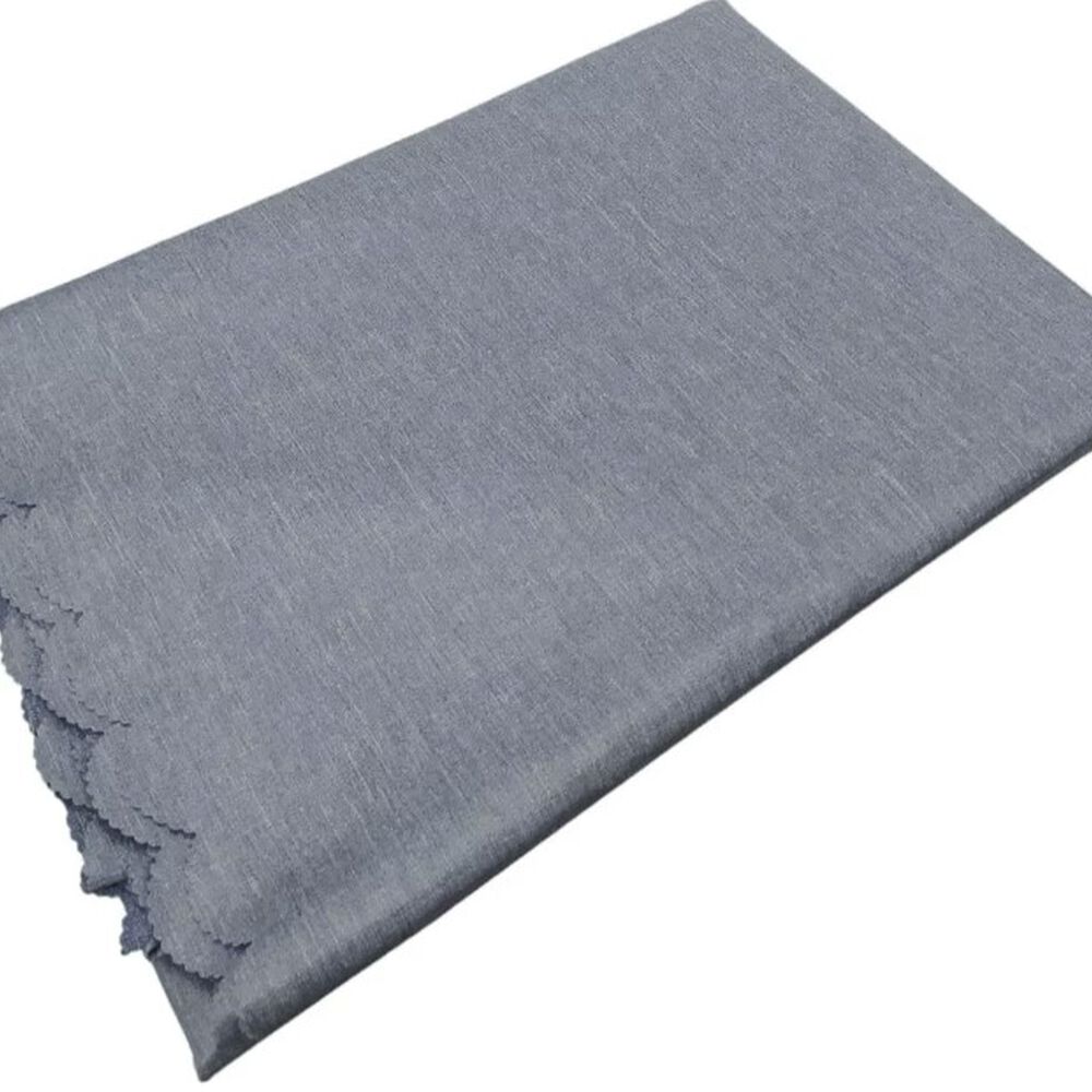 Mantel De Mesa Impermeable Liso Uní Color 140x140cm Azul image number 0.0