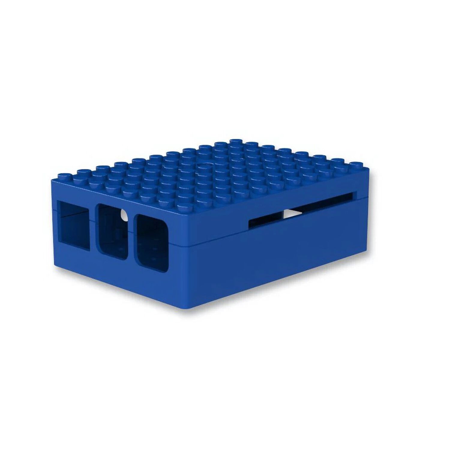 Caja Para Raspberry Pi B+, V2 Y V3 Color Azul image number 1.0