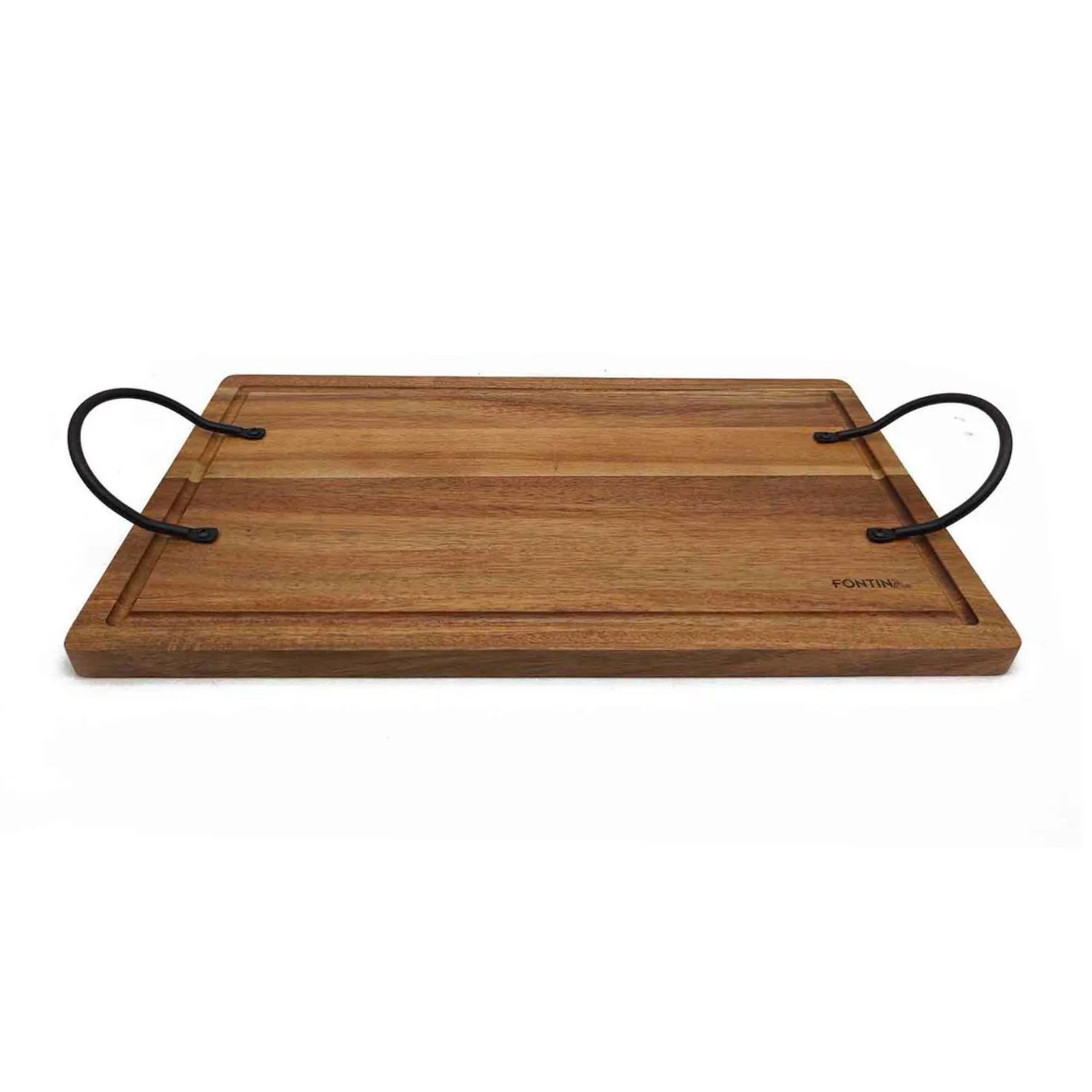 Tabla Madera Aperitivo Herradura De 45 X 25cm Multiuso Cocina image number 0.0
