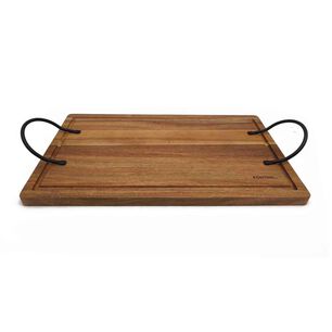 Tabla Madera Aperitivo Herradura De 45 X 25cm Multiuso Cocina