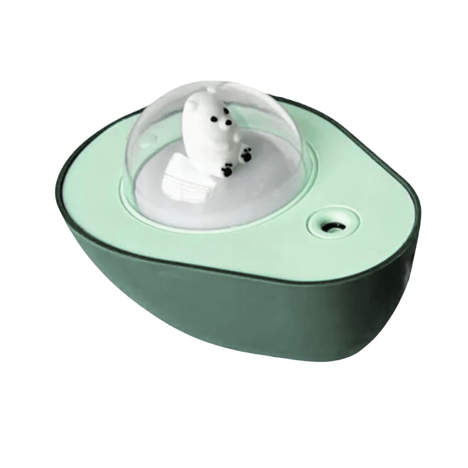 Humidificador Difusor Forma De Palta Luz Led Hogar image number 0.0
