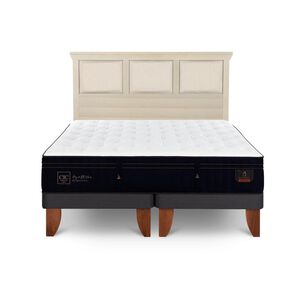 Cama Europea Cic Linea Premium / King / Base Dividida + Respaldo