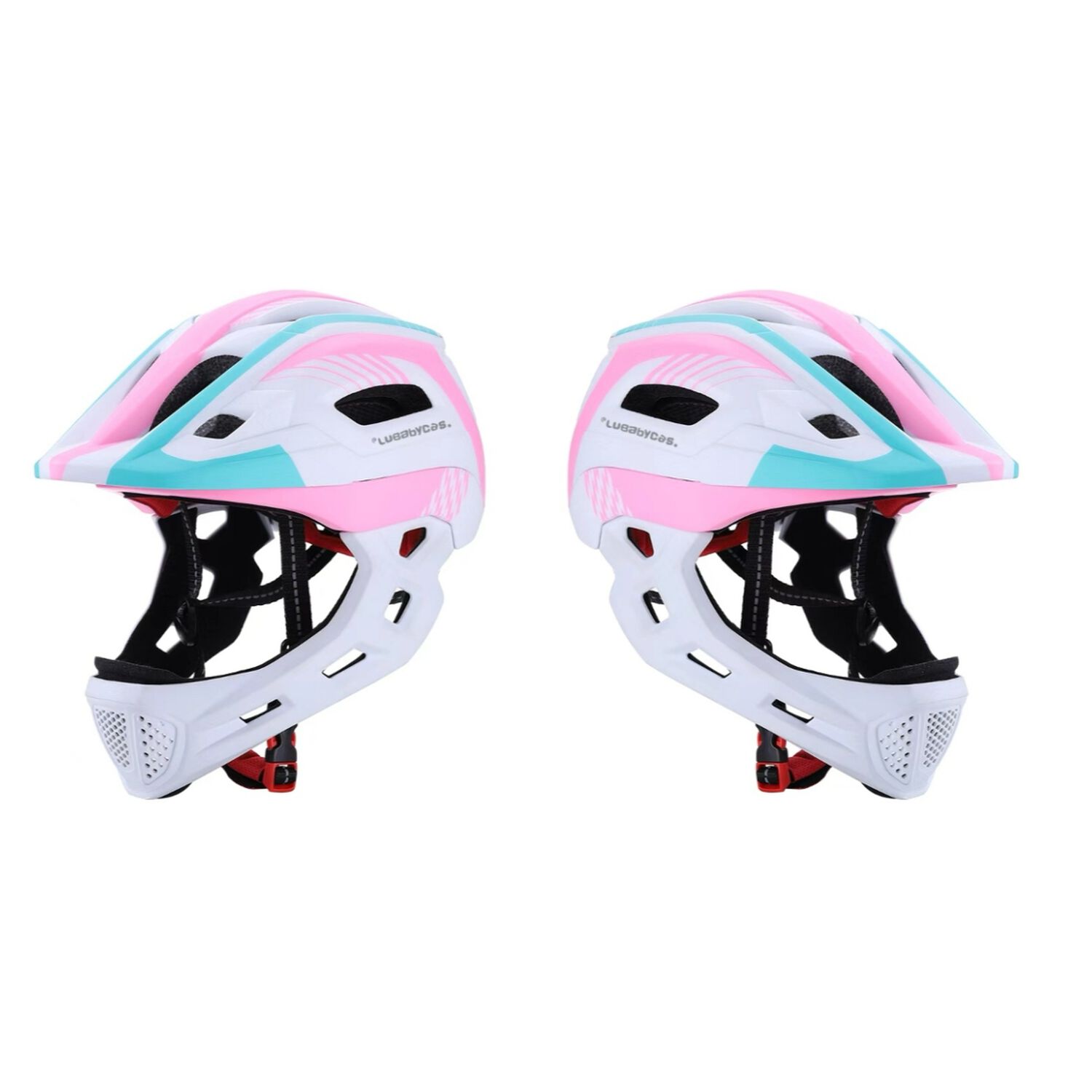 Casco Integral Infantil Bici 2 En 1 Con Luz Neue Lubabycas image number 0.0