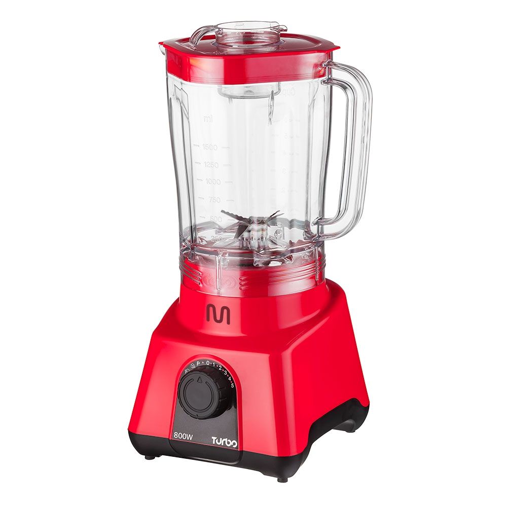 Licuadora Multi Turbo 800w 2,6l Roja Lq804 image number 7.0