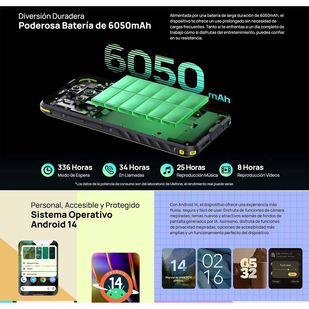Ulefone Armor X31 - Resistencia Extrema, 64mp Y Bater&iacute;a De 6050mah image number 7.0