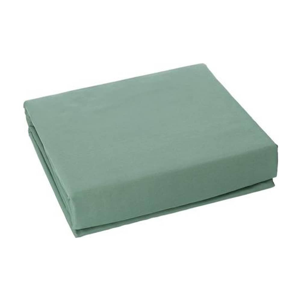 Sabana Andes Microfibra Lisa Verde 1.5 Plaza image number 1.0