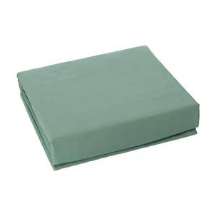 Sabana Andes Microfibra Lisa Verde 1.5 Plaza