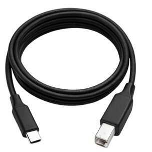 Cable Para Impresoras Usb-c Universal 180cm - Ultra Flexible