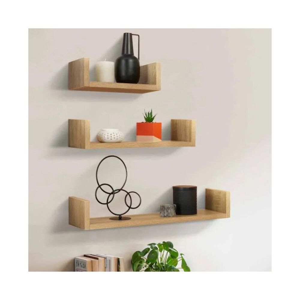 Set 3 Estantes Repisas Flotantes Decorativos Minimalistas image number 2.0