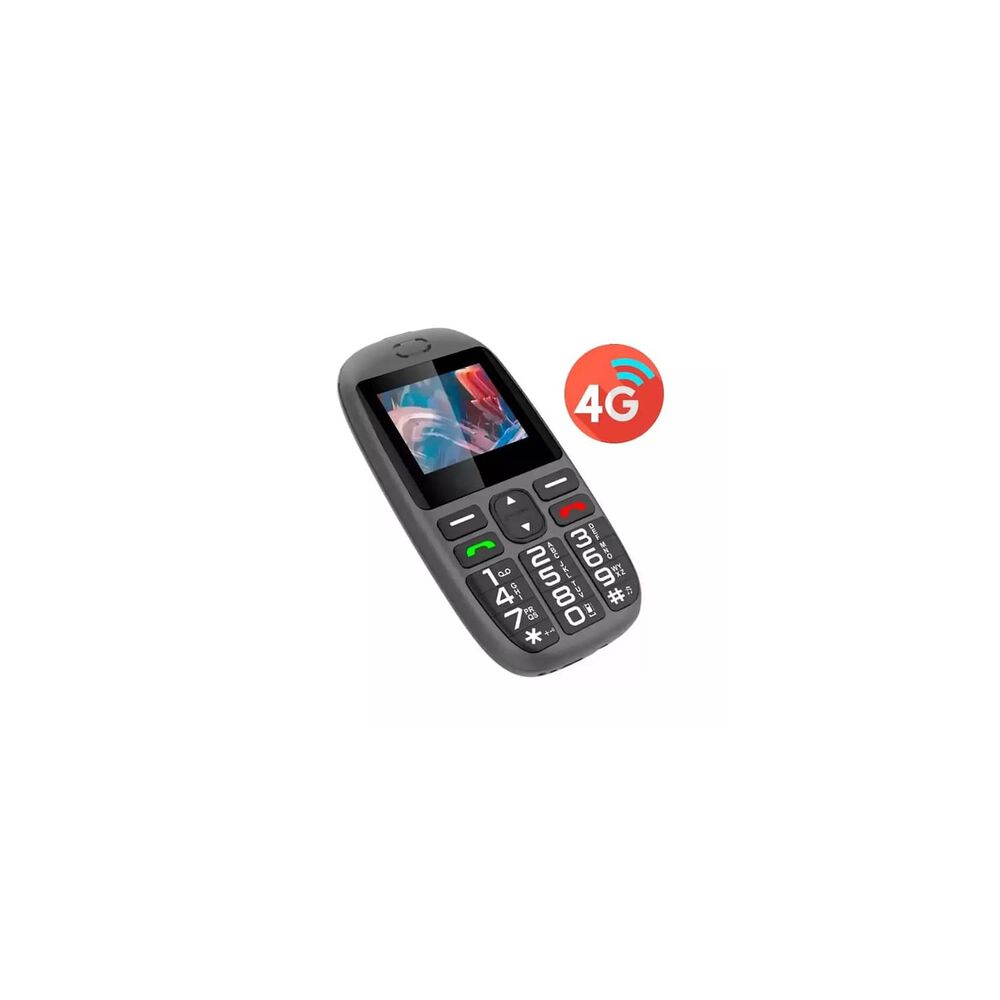 Celular Telefono Senior Adulto Mayor 4g Doble Sim Card 1.77" Teclas Grandes Boton Sos image number 0.0