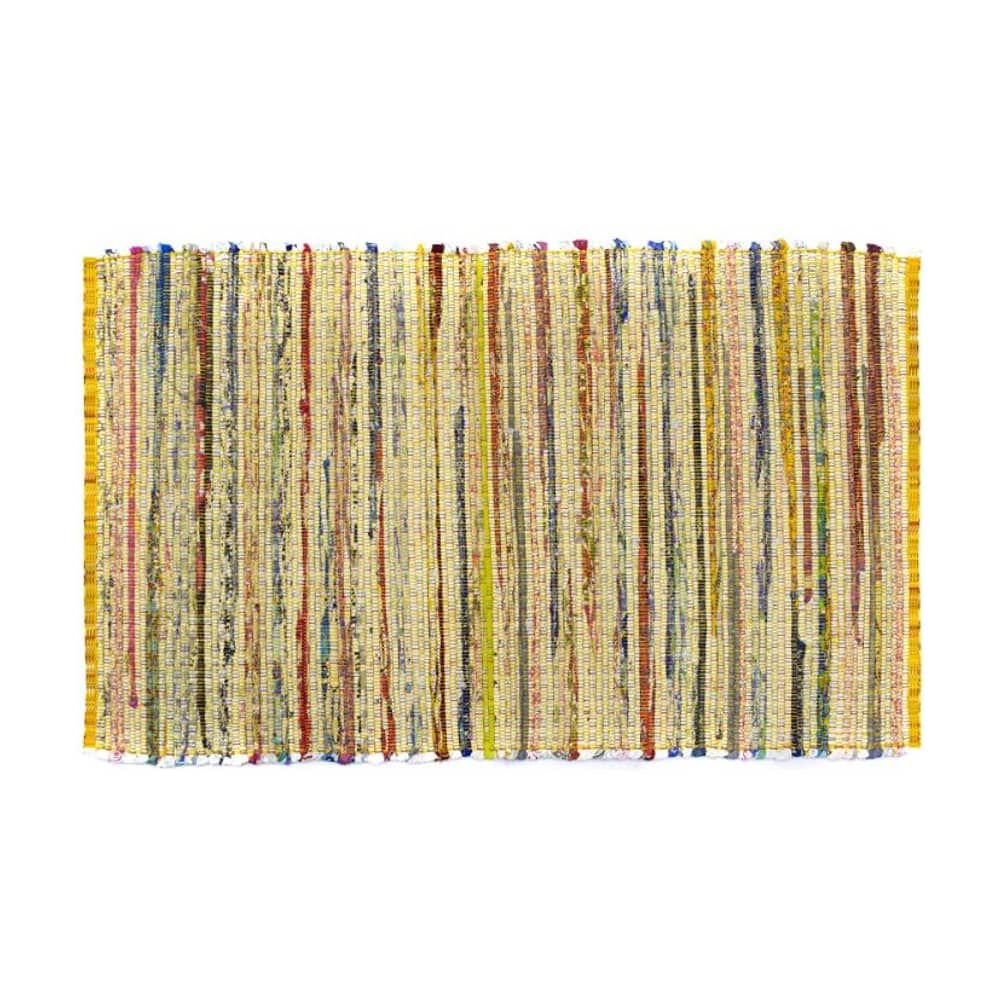 Alfombra Chindi Peque&ntilde;a Amarillo image number 3.0