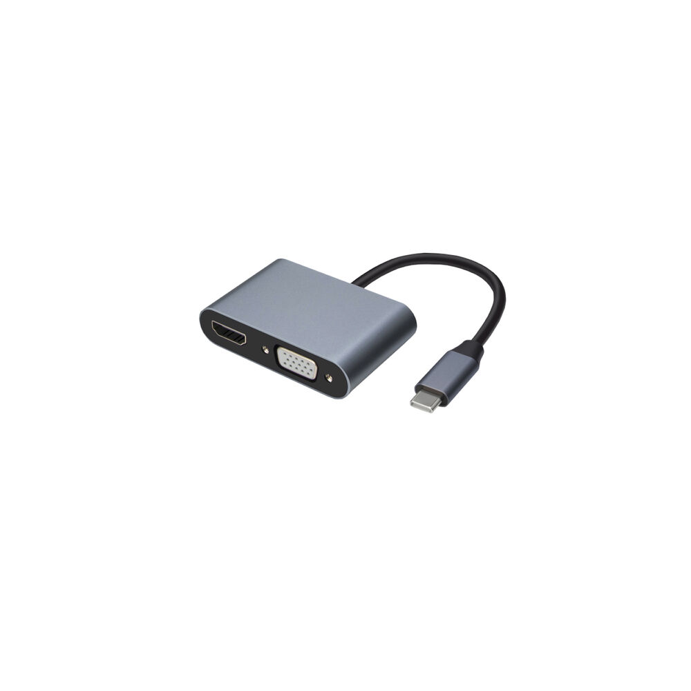 Hub Conector Tipo C A Hdmi Y Vga - Ps image number 0.0