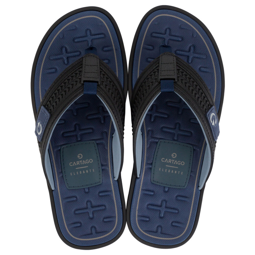 Sandalia Hombre Gris/negro Lyon Cartago image number 0.0