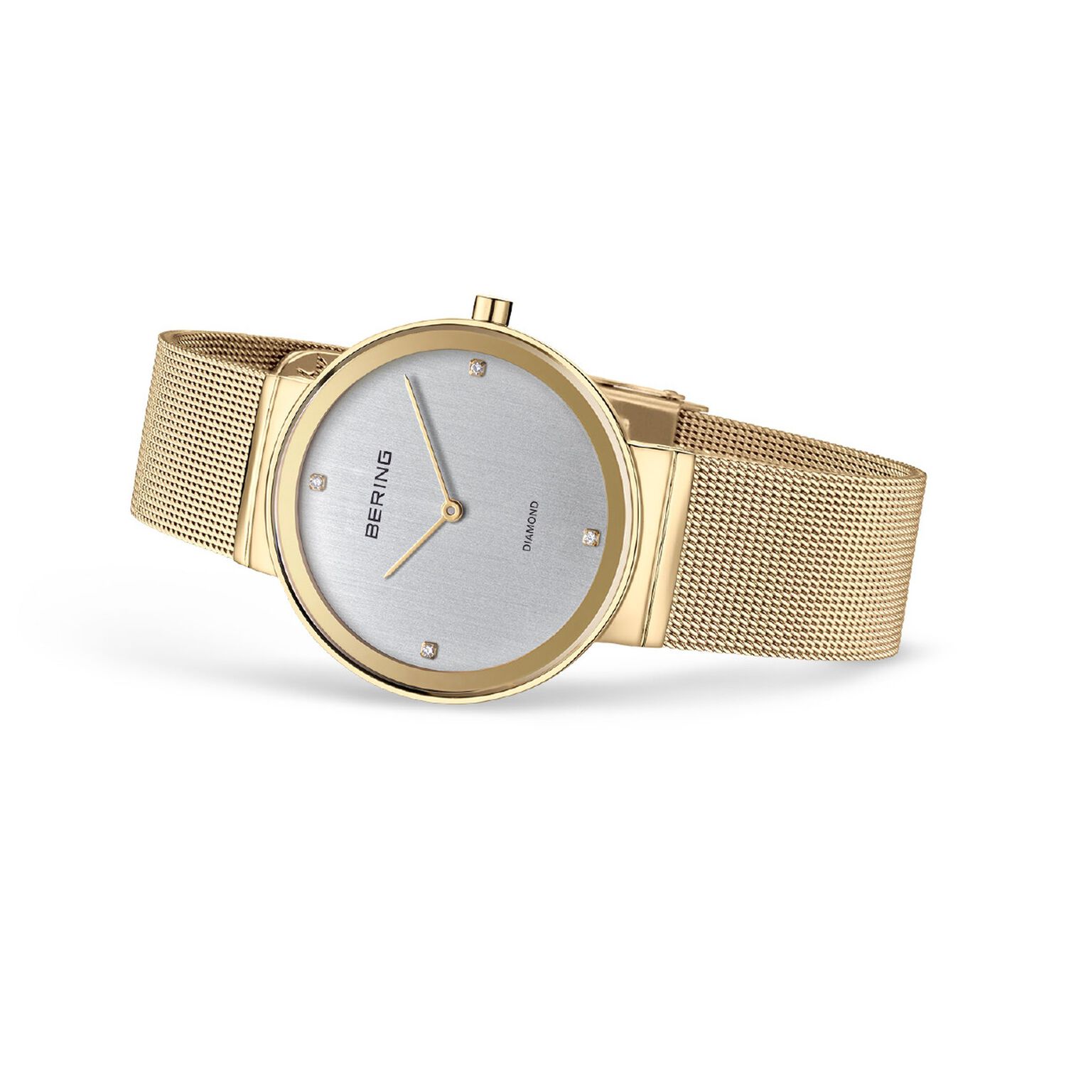 Reloj An&aacute;logo Mujer Bering Dorado 10135-334 image number 3.0