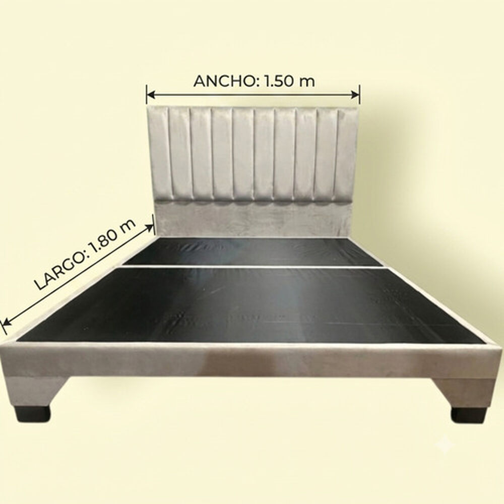 Cama Marvella 2 Plazas Sin Colchon image number 3.0