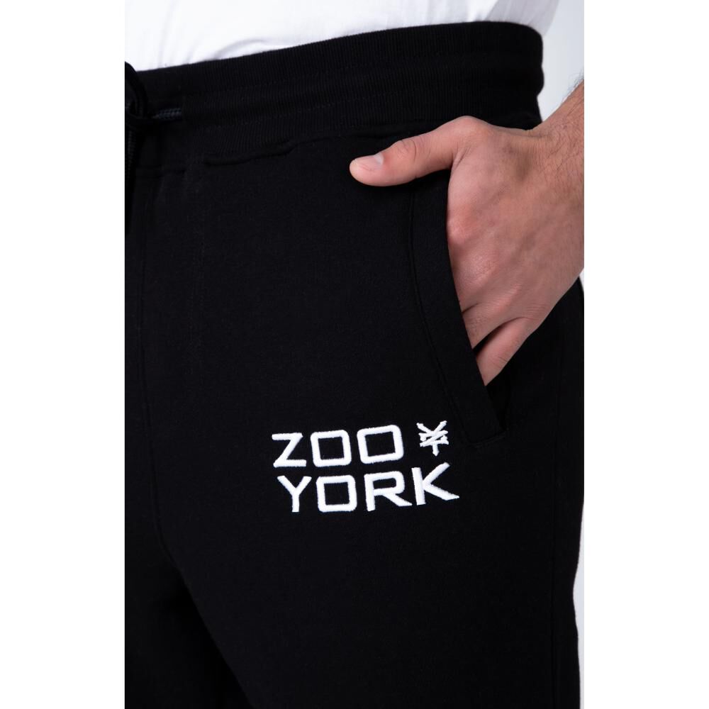 Jogger Liso Pretina Elásticada Tiro Medio Regular Hombre Zoo York image number 2.0