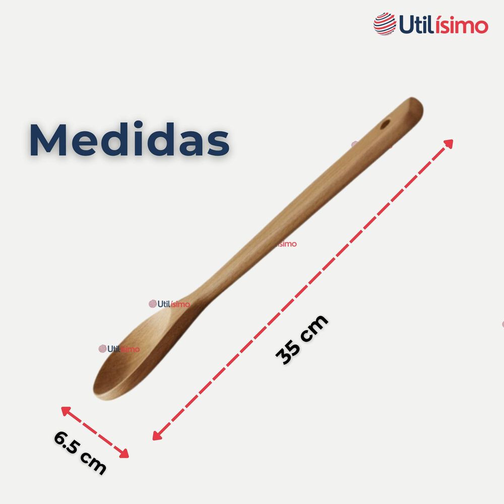 Sartén Acero Inoxidable Antiadherente 28cm +cuchara De Madera De Bambú image number 4.0