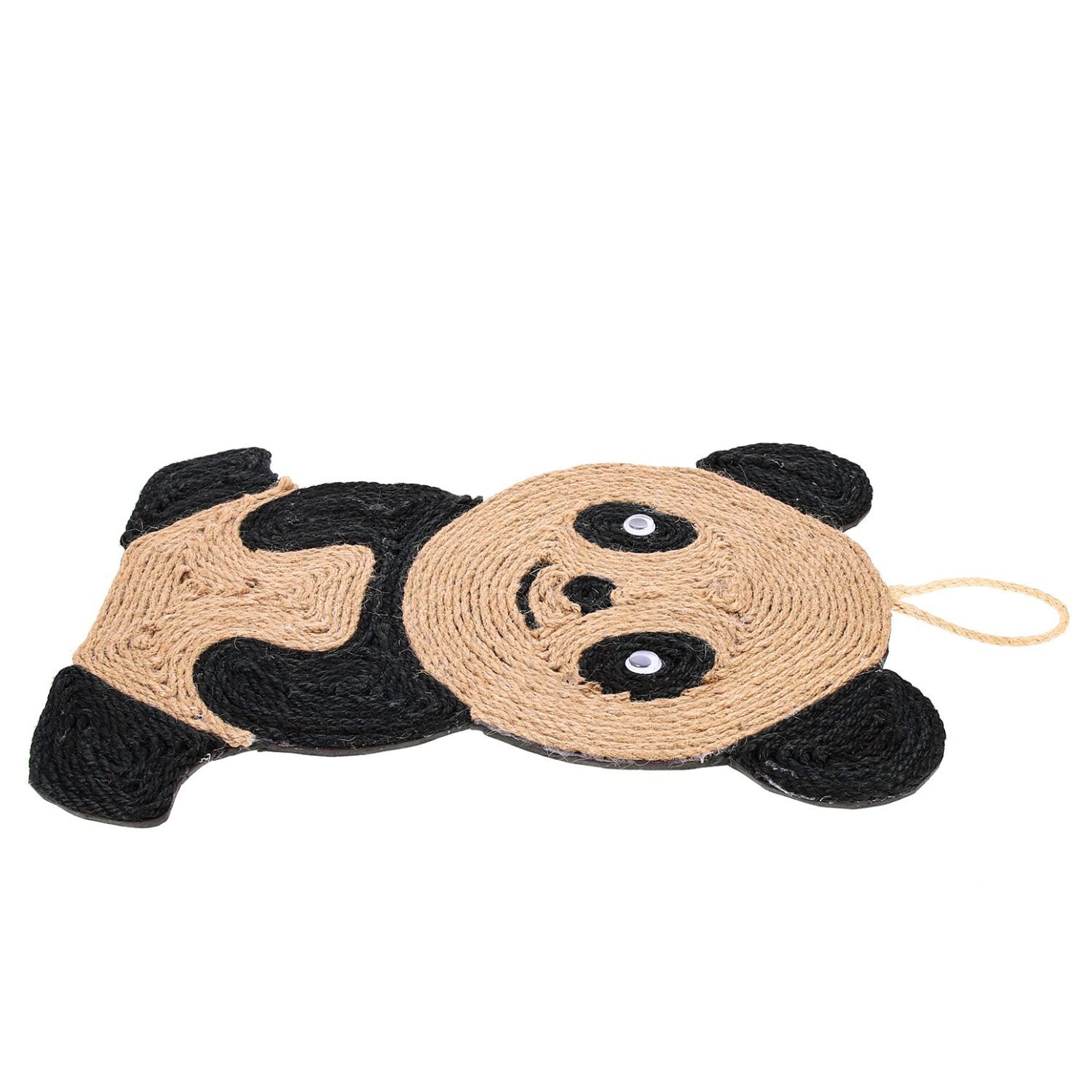 Rascador Colgante Cuerda Para Gatos Interactivo Forma Panda image number 1.0