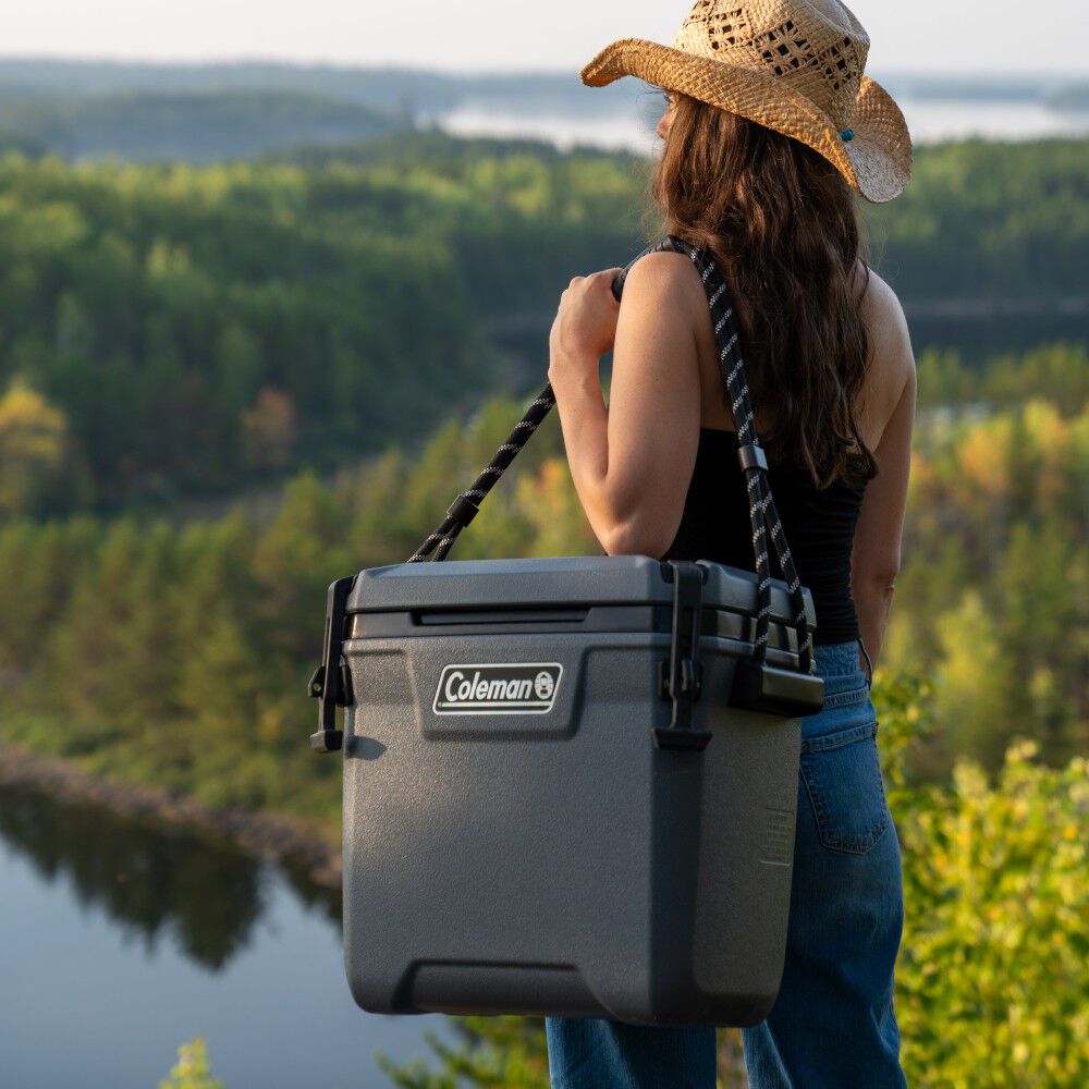 Cooler Coleman Convoy 28 Qt / 26 Lt Gris image number 6.0