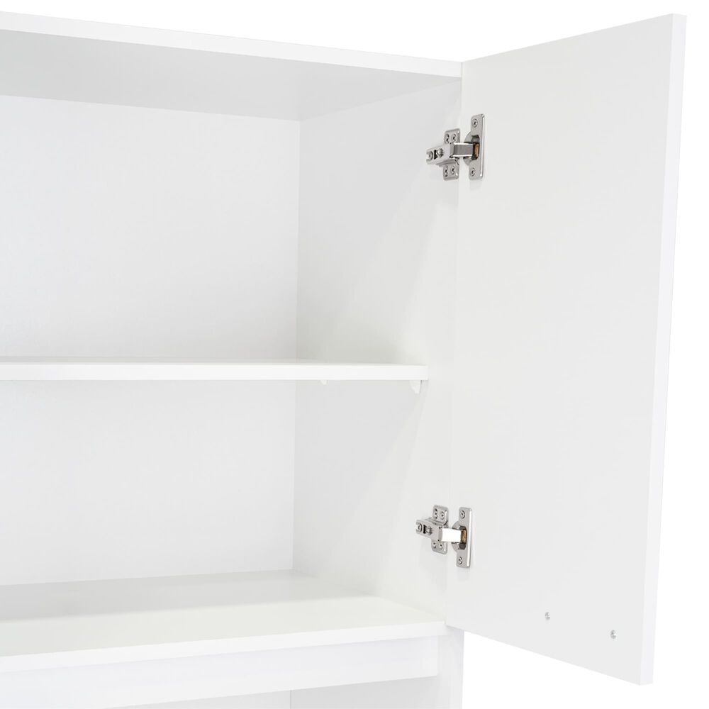 Mueble Microondas Fm 4 Puertas 196x62x39,5 Cm Blanco image number 4.0