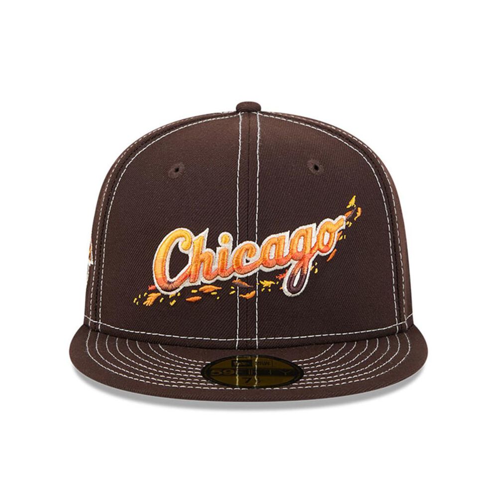 Gorra 59fifty Mlb Chicago White Sox Fall Foliage Dark Brown image number 2.0