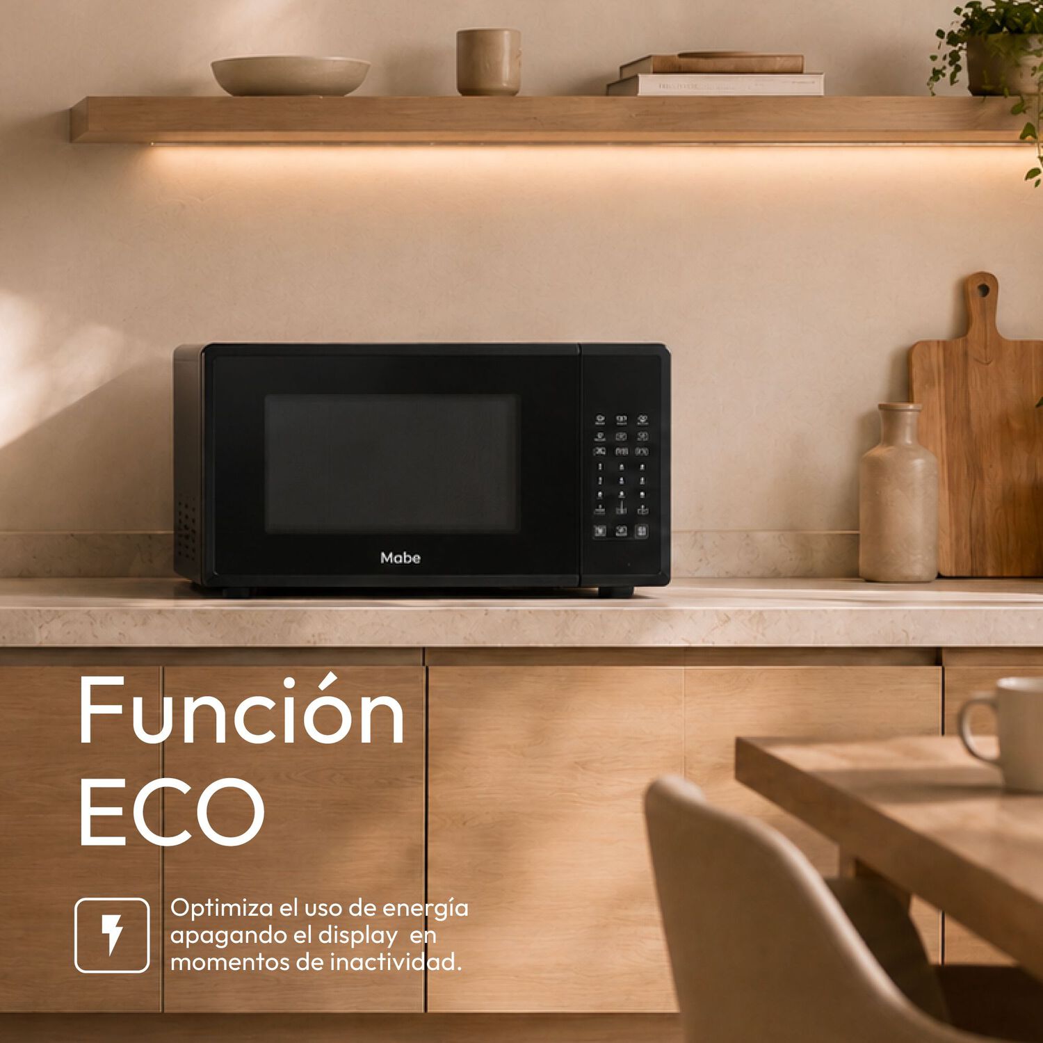 Microondas Mabe Hmm07chbn / 500 Watss image number 6.0