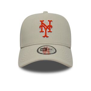 Gorra 9forty Mlb New York Mets Outline Script Beige