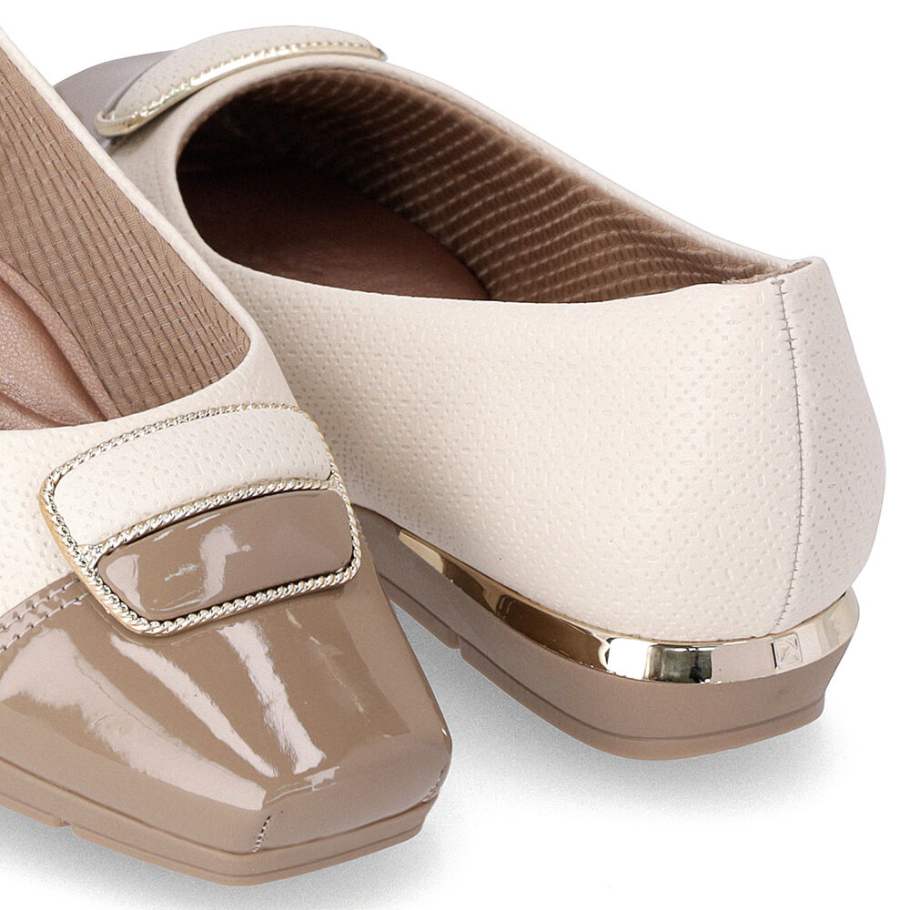 Zapato Mujer Hueso/taupe Fernanda Piccadilly image number 1.0